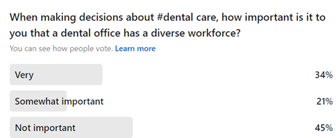 Poll: Diverse workforce