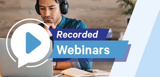 Recorded Webinars 7