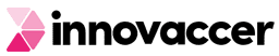 Innovaccer Logo with Pink Diamond Icon and Black Brand Name